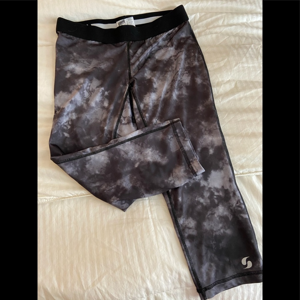 Back and grey Workout pants